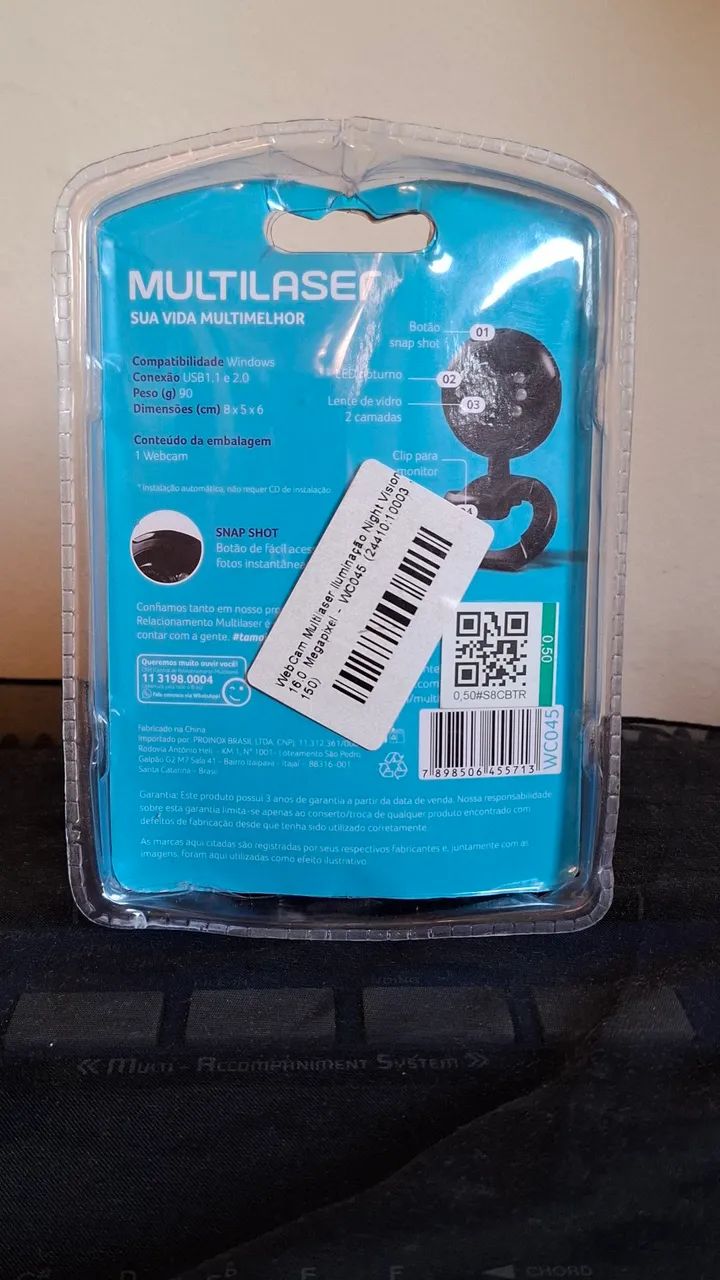 Webcam 16mp c/ Microfone e Led - Foto 4