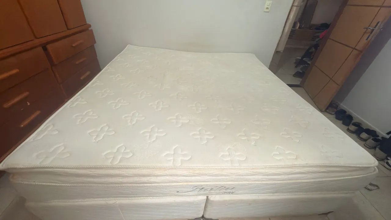 Cama Box King Size Umaflex Itália - Molas Ensacadas e Pillow Top (1,93m x 2,03m) - Foto 2