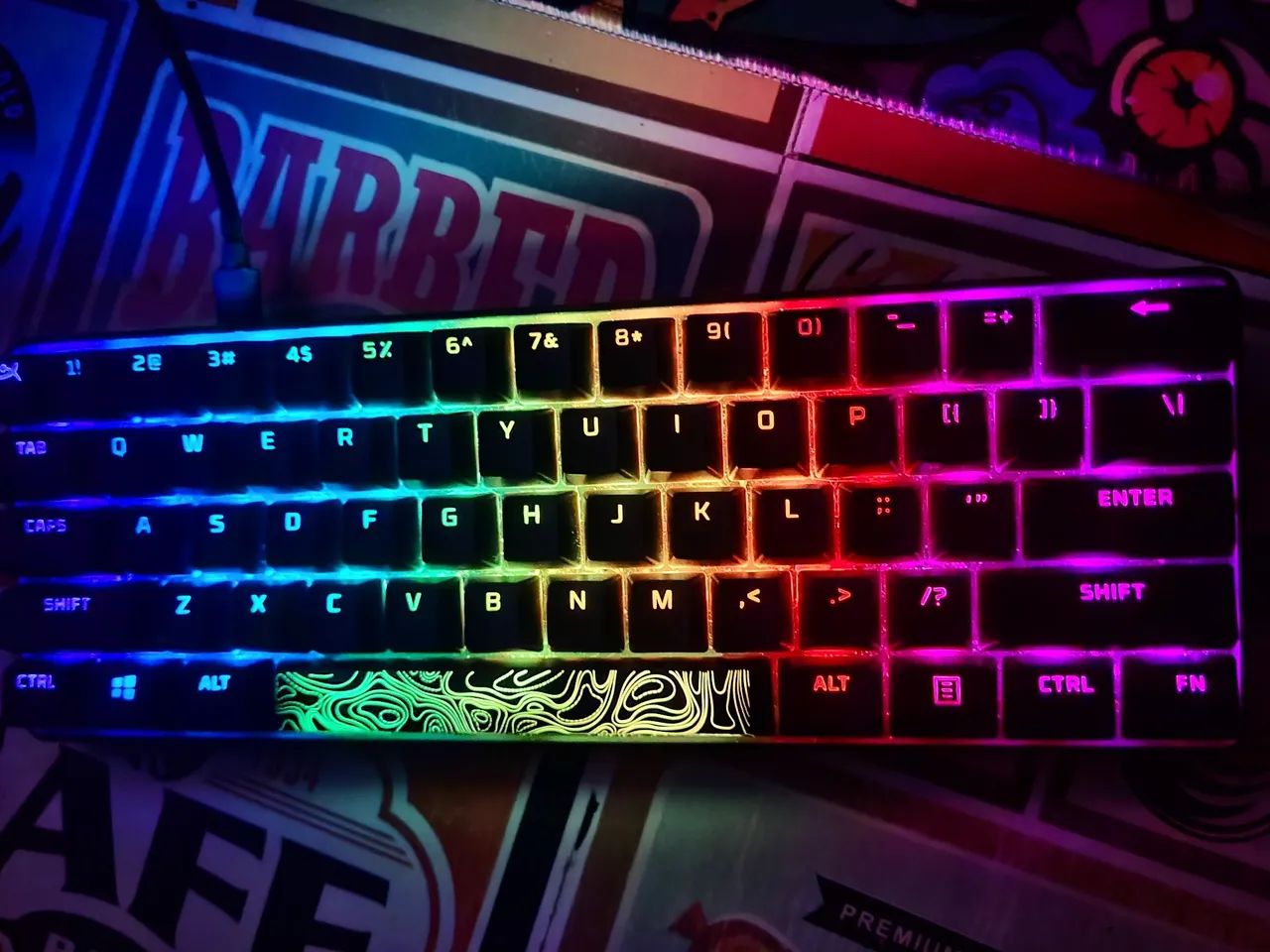 Teclado Hyperx Alloy Origins 60% - Foto 2