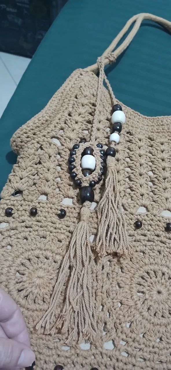 Bolsa crochê  - Foto 2