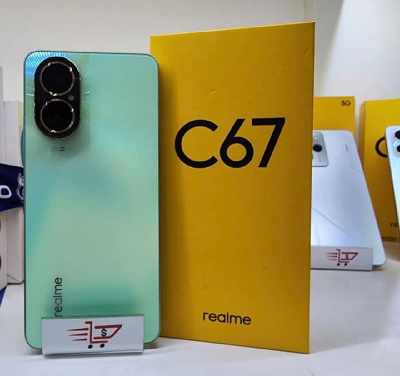 Smartphone - Realme - C67 - Verde - Green - 256/8 Câmera de 108MP