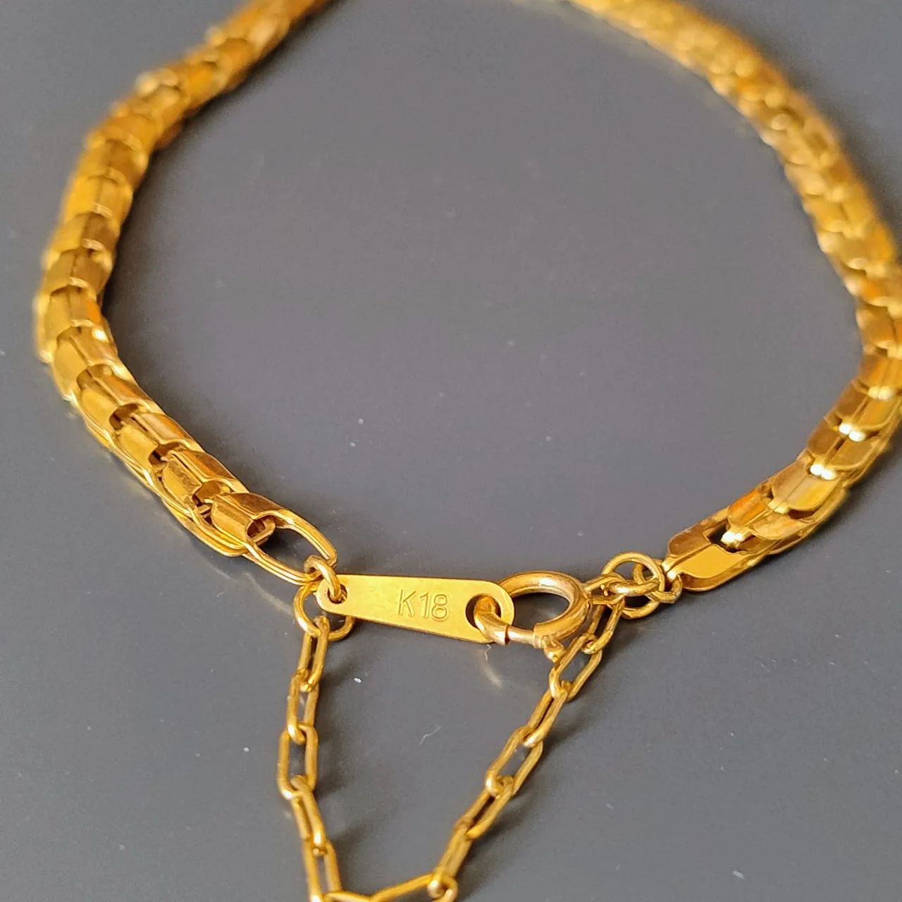 Pulseira de ouro 18 k  - Foto 2