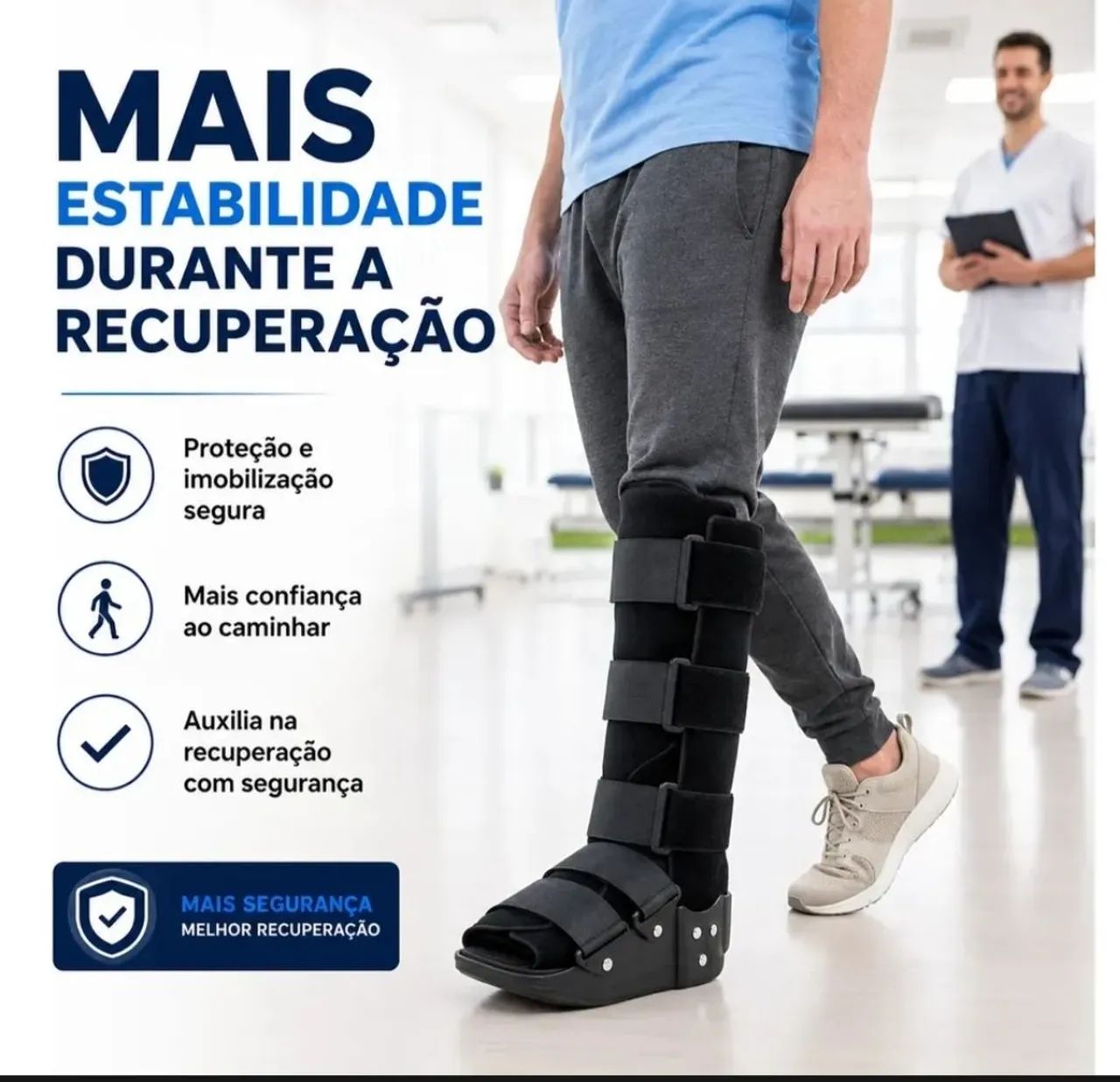 Bota ortopédica longa  - Foto 4