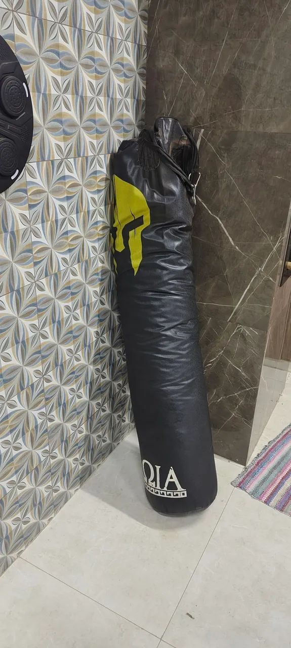 Luva de boxe e saco de pancada 1,5 m - Foto 5