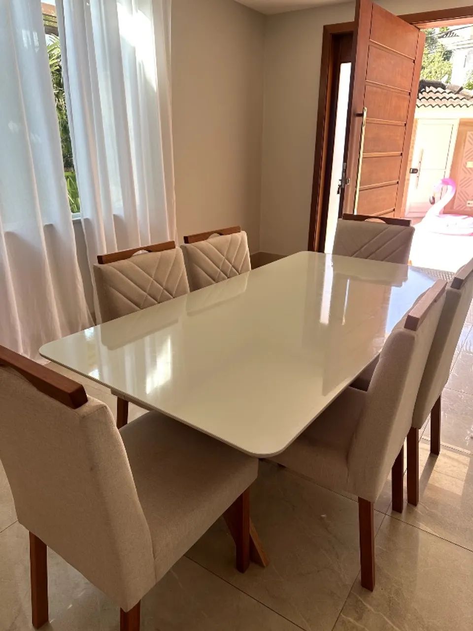 Mesa de jantar 6 lugares - Foto 3