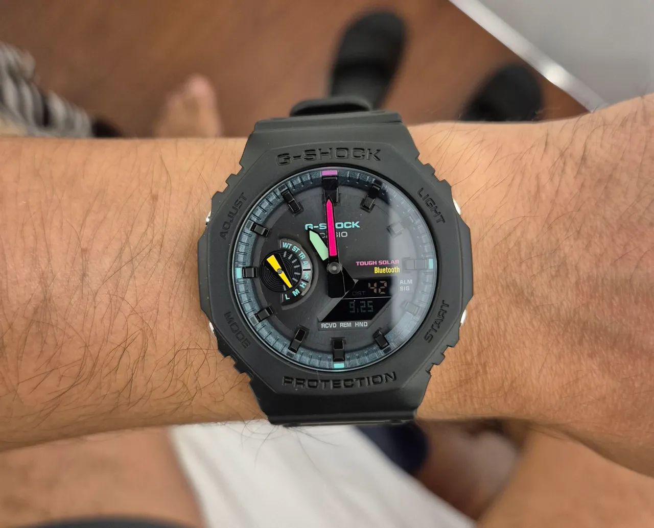 G-Shock GA-B2100MF-1AER Solar Bluetooth Original - Preto