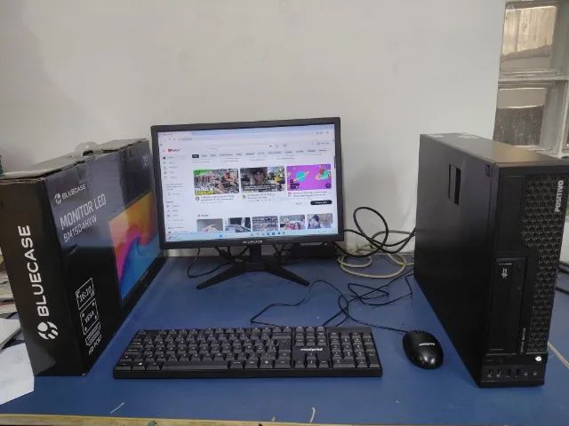 Computador Completo i3 4130 Ram 8Gb Ssd 120 Monitor 19 Perfeito