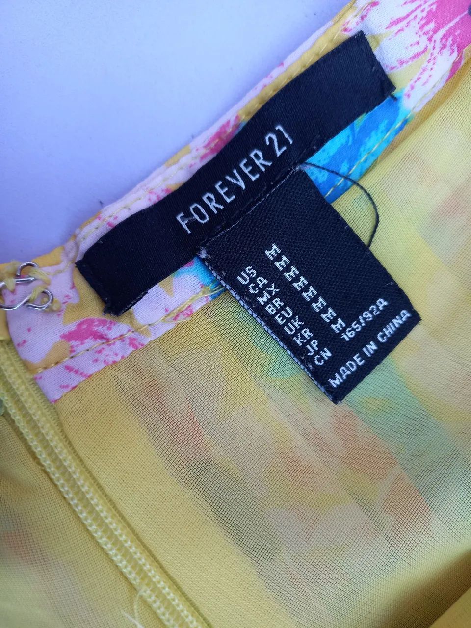 Short Saia Florido forever 21 - Foto 4