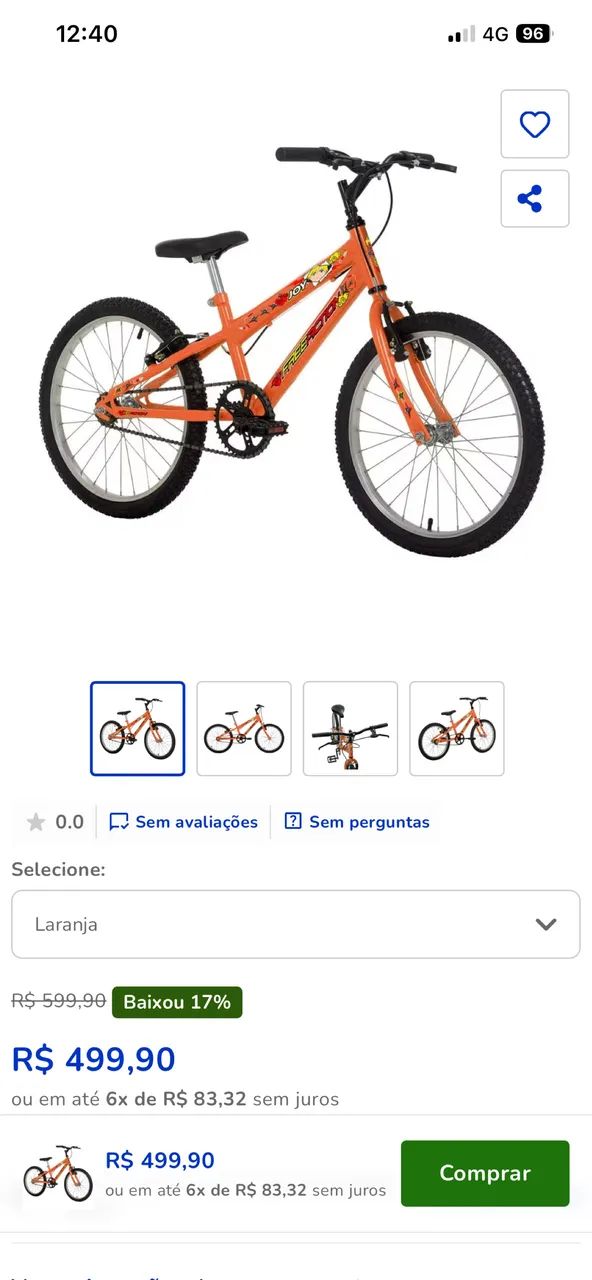 Bicicleta aro 20 - Foto 3