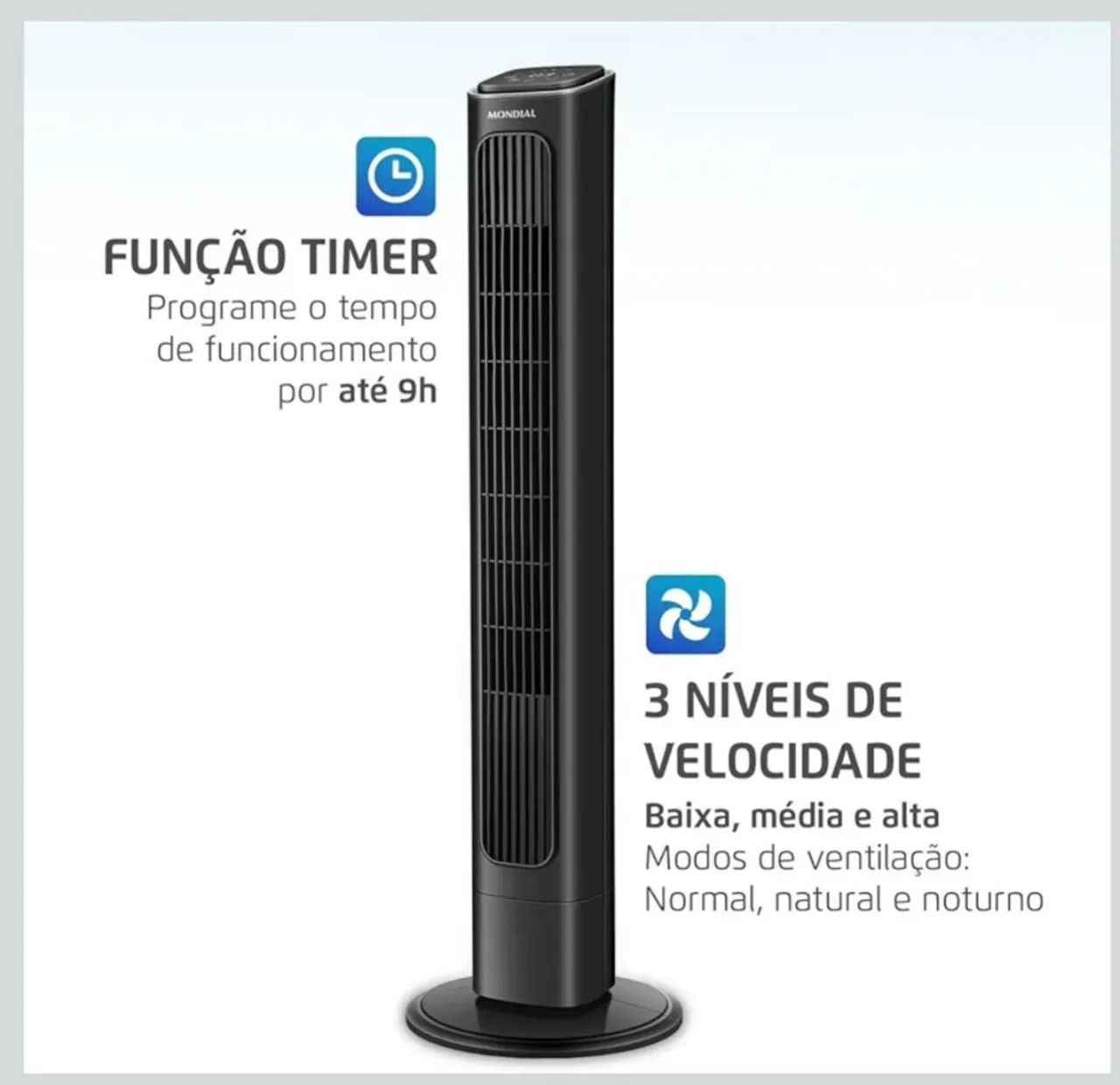 Ventilador Torre Mondial  - Foto 4