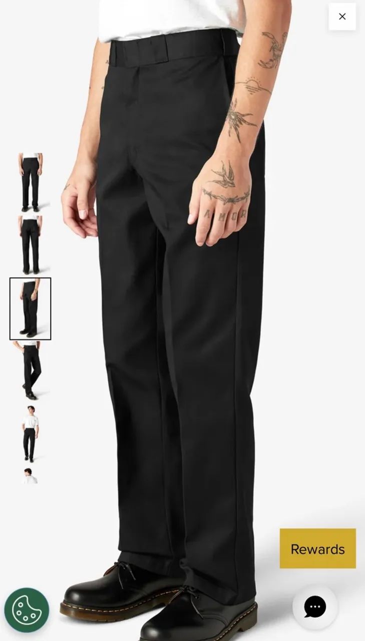 Calça Dickies 874 Work Pants - Preto - Foto 3