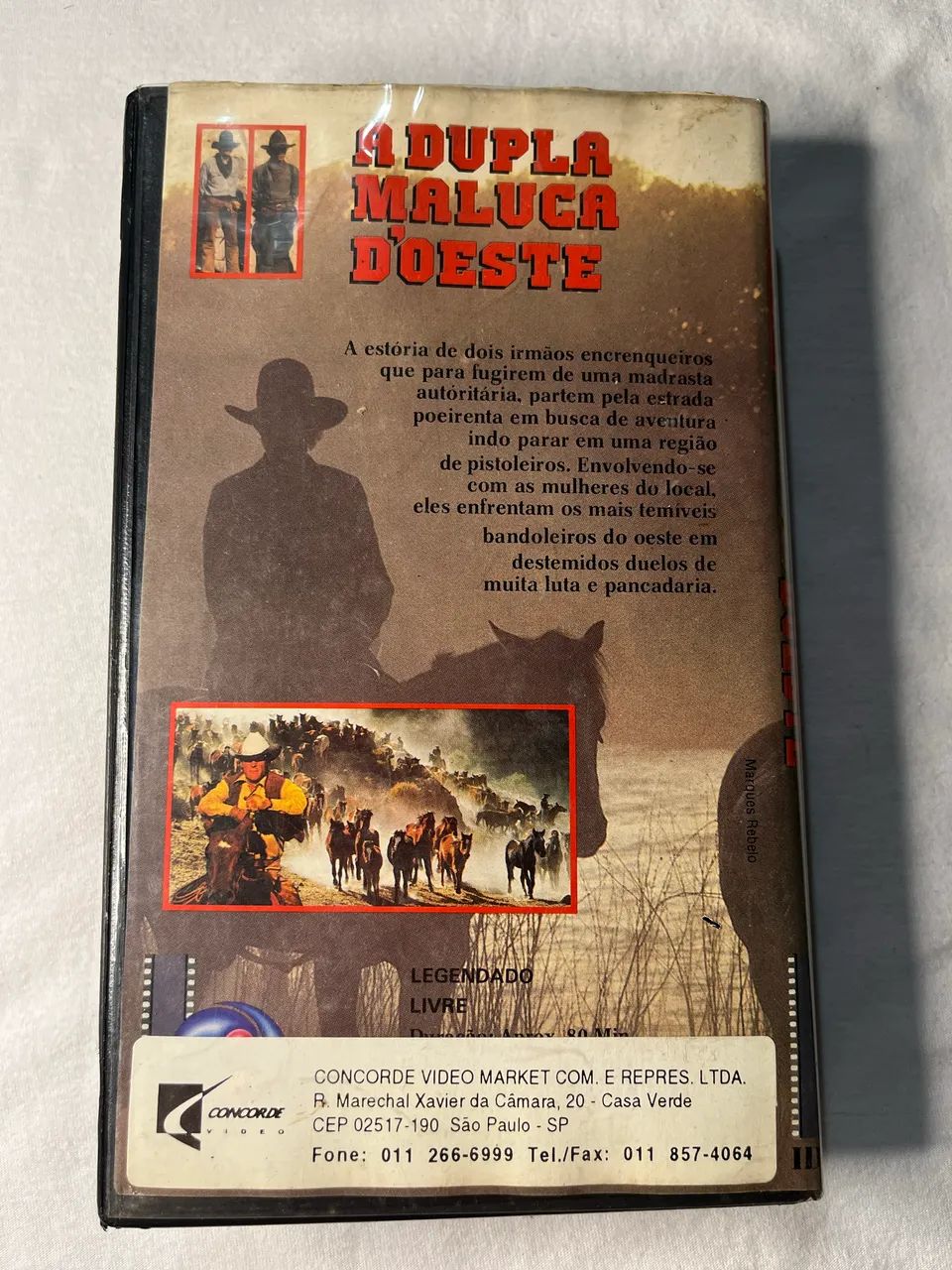 Vhs a dupla maluca do oeste  - Foto 4