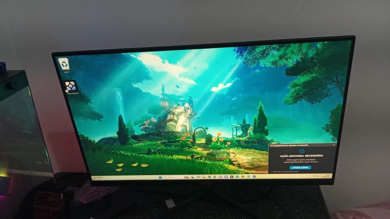 Monitor 144hz 23.8 polegadas da Pichau, menos de 2 meses de uso 