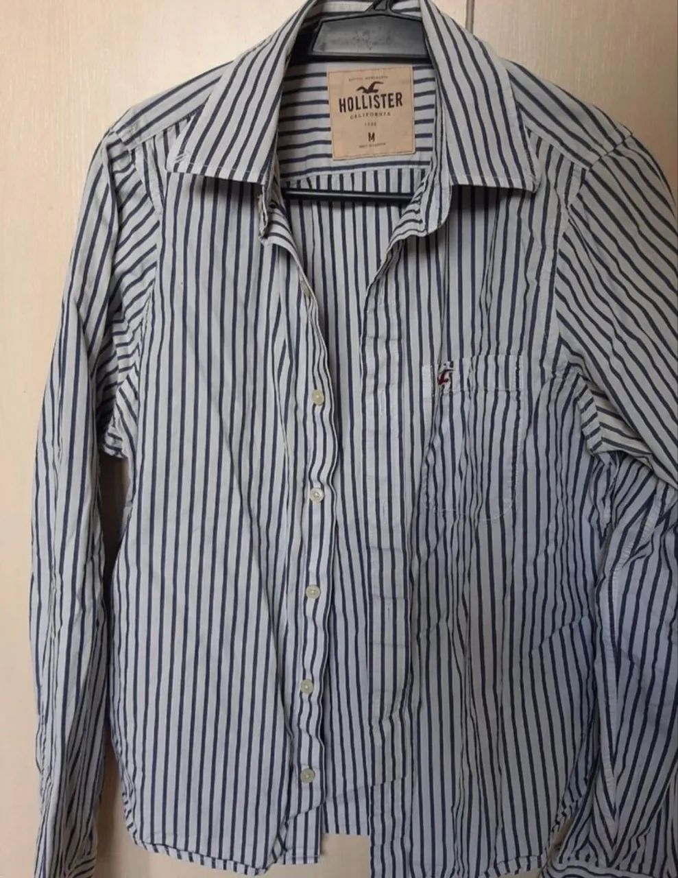 Camisa hollister listrada 