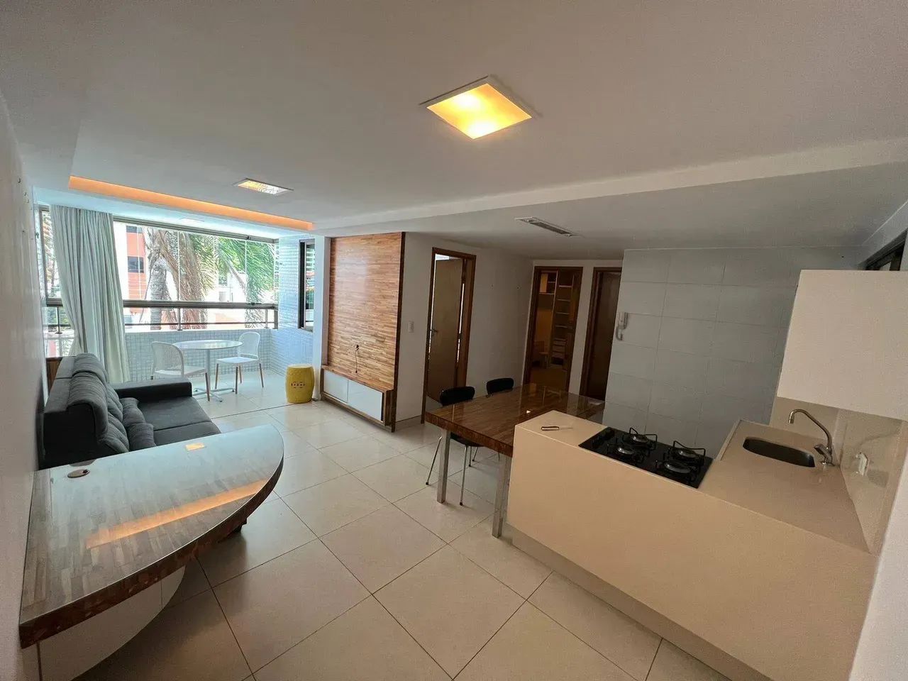 Alugo belíssimo apartamento semimobiliado em Cabo Branco - Foto 4