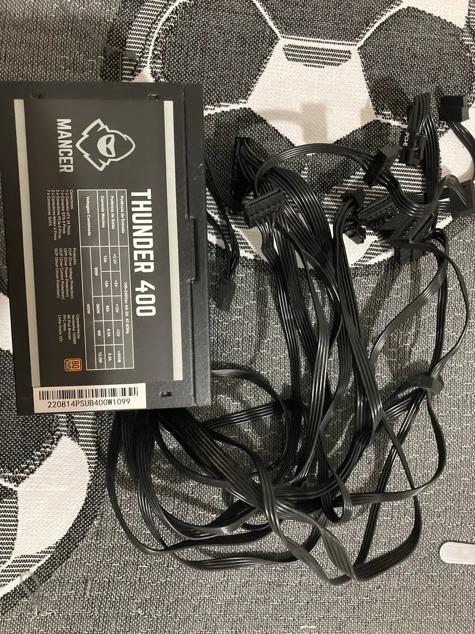 Fonte Mancer 400w/80Plus - Foto 3