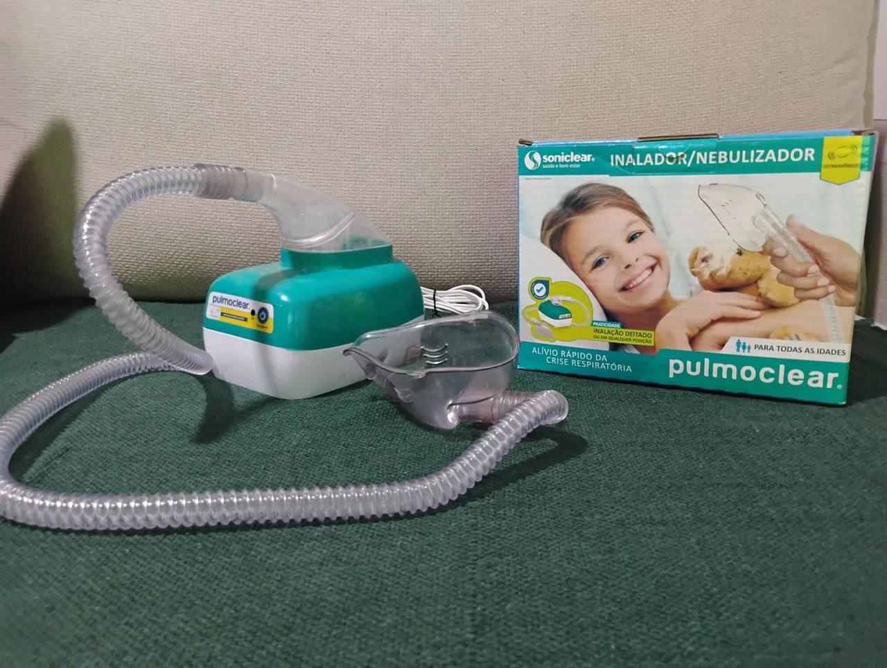 Inalador/ nebulizador pulmoclear - Foto 2