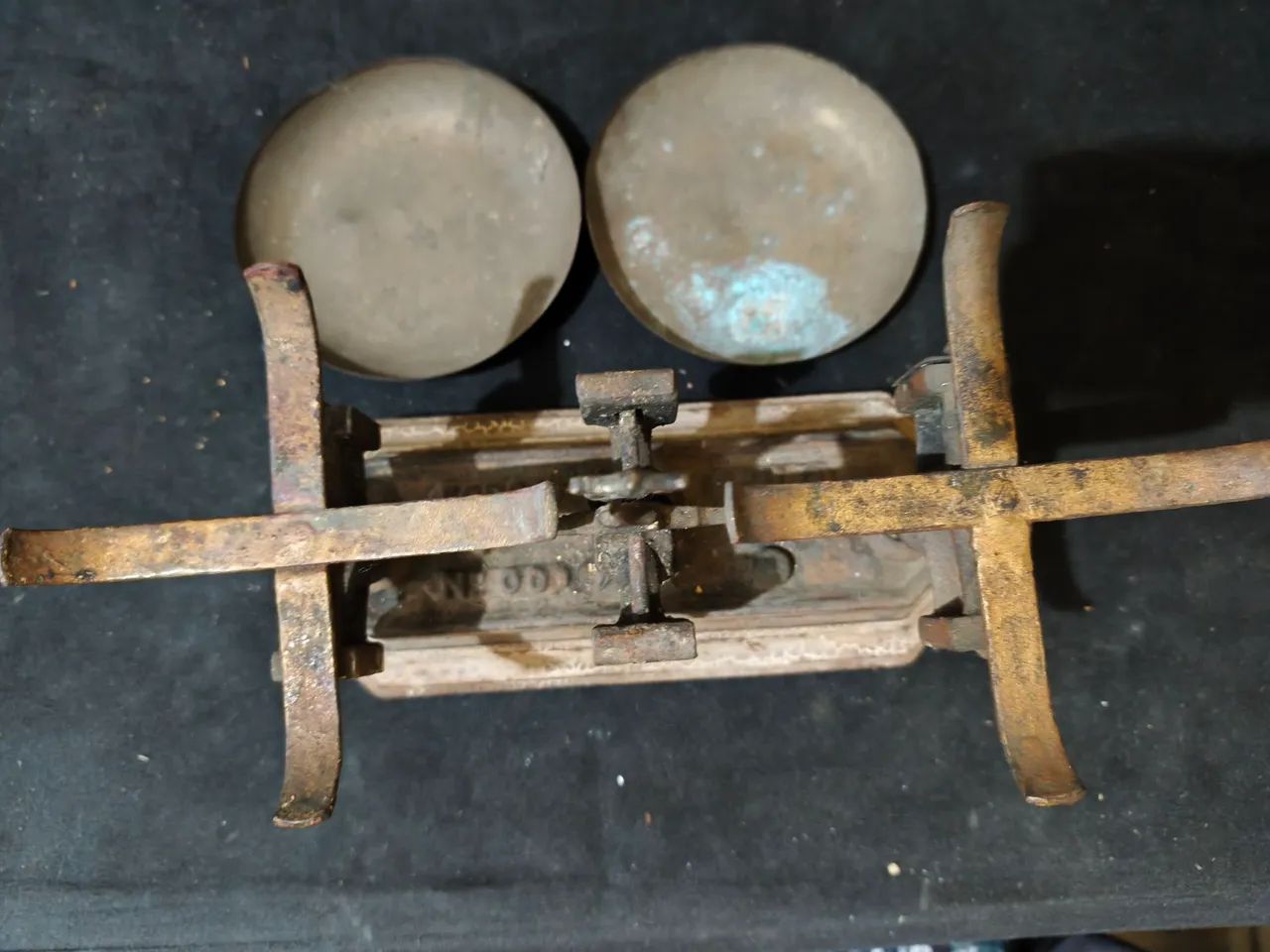 Antiga balança de 1kg, marca Força  - Foto 3