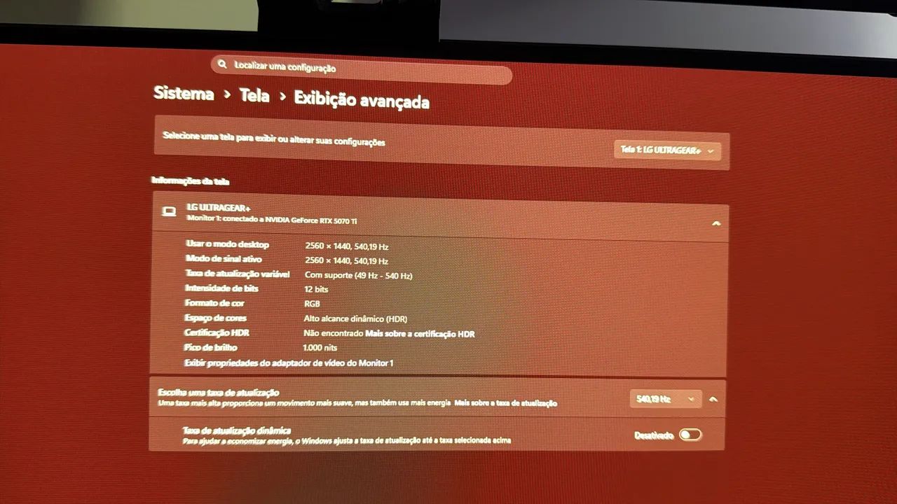 Monitor Oled 27 2k 540hz dual mode 720hz  - Foto 2