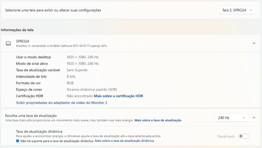 Monitor Gamer 24' IPS 280hz - Foto 2