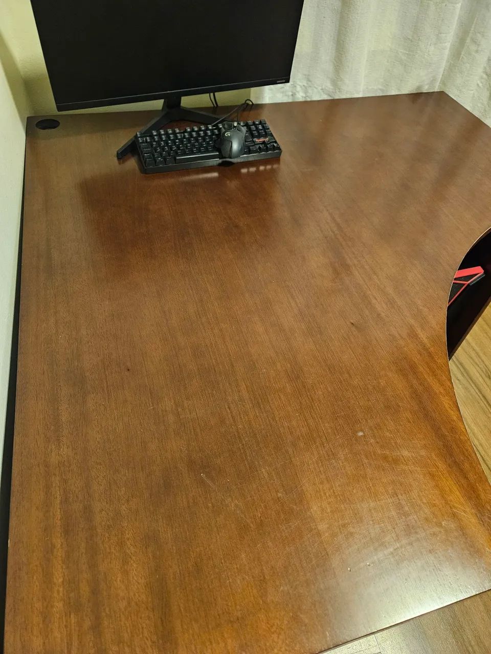 Mesa de escritório robusta e grande  - Foto 3