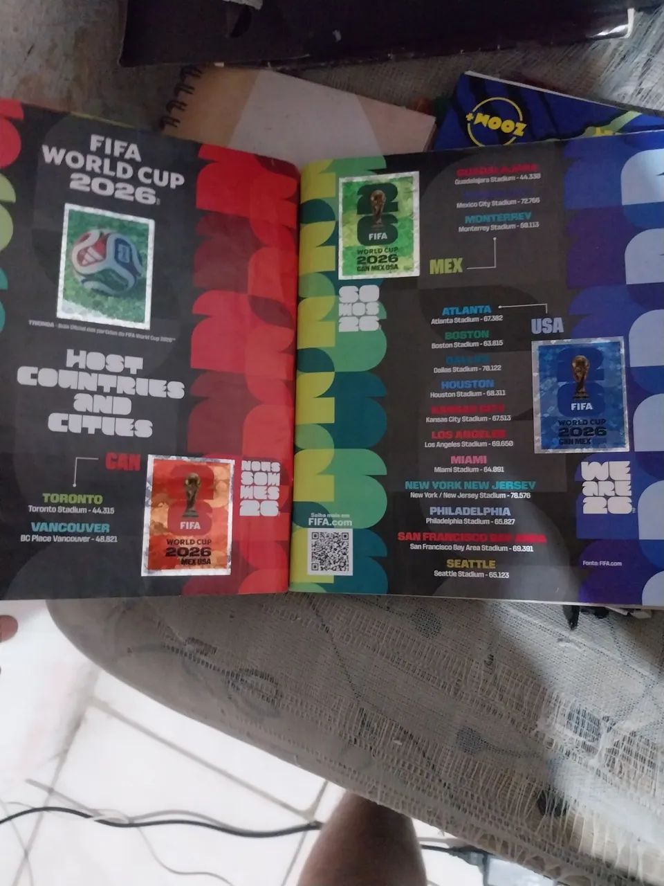 Álbum da copa completo capa mole  - Foto 3