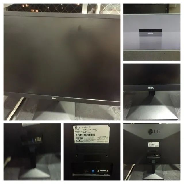 Monitor LG 24 24mk430h-b Com Defeito No Display (Usado)