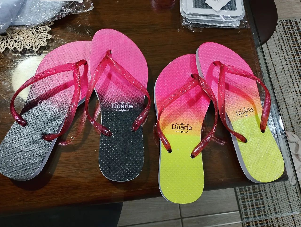 Chinelo feminino preço para os 2 pares  - Foto 3