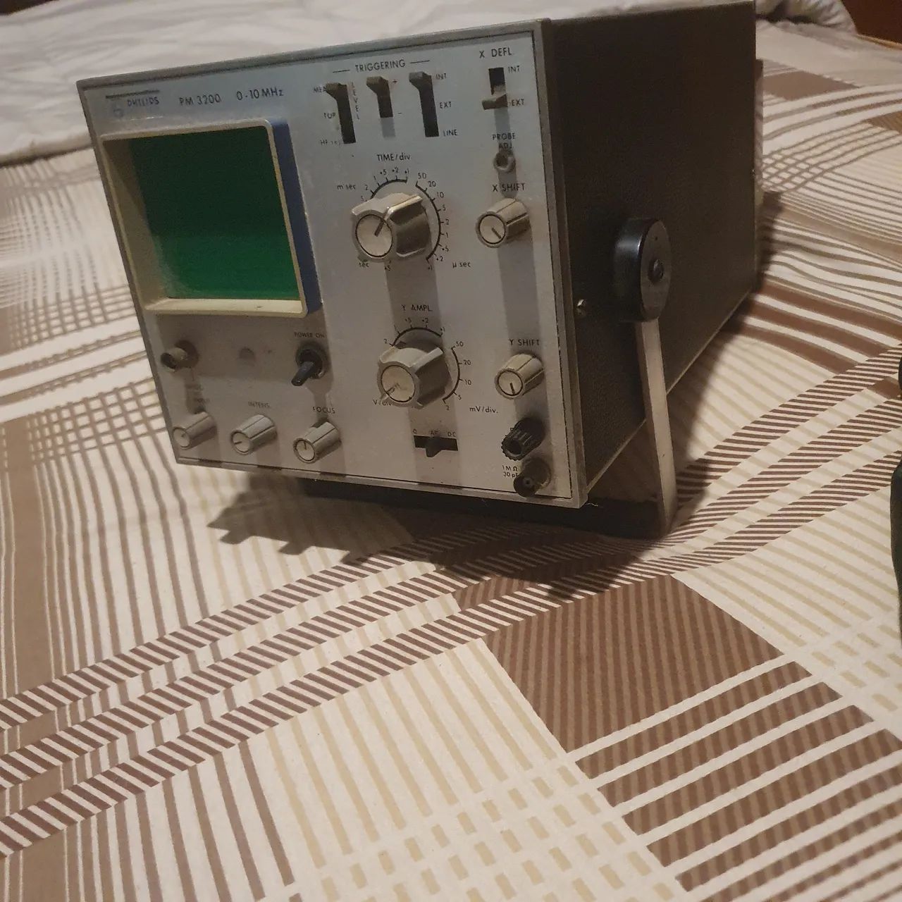 Osciloscópio analógico,  Philips PM 3200 / 0 - 10MH2 - Foto 3