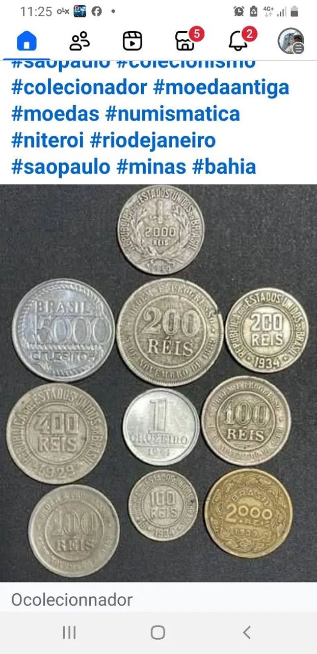 Moedas antigas  - Foto 3