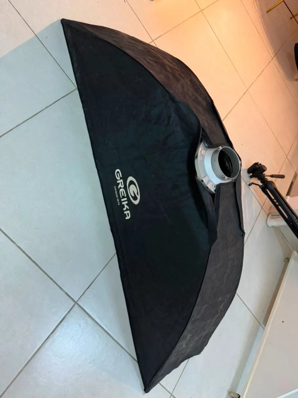 Softbox Greika Retangular com Grid e Encaixe Bowens - Foto 3