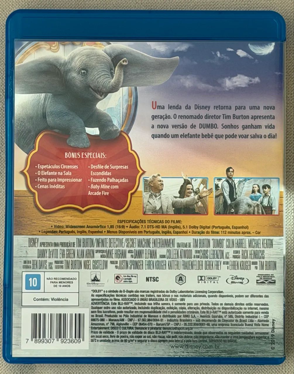 Blu-ray Dumbo - Disney (original) - Foto 2