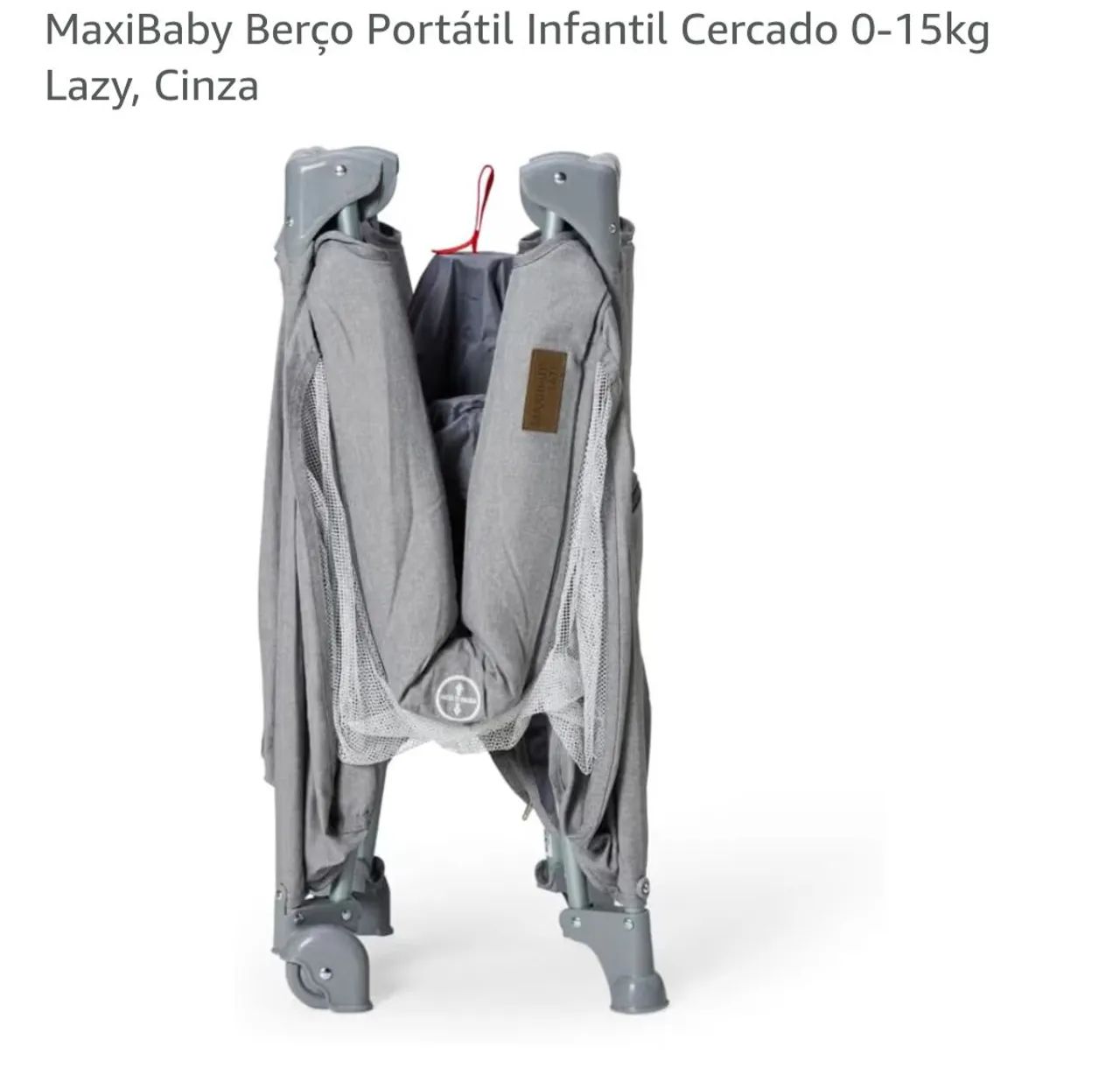 Berço portátil infantil cercado  - Foto 3