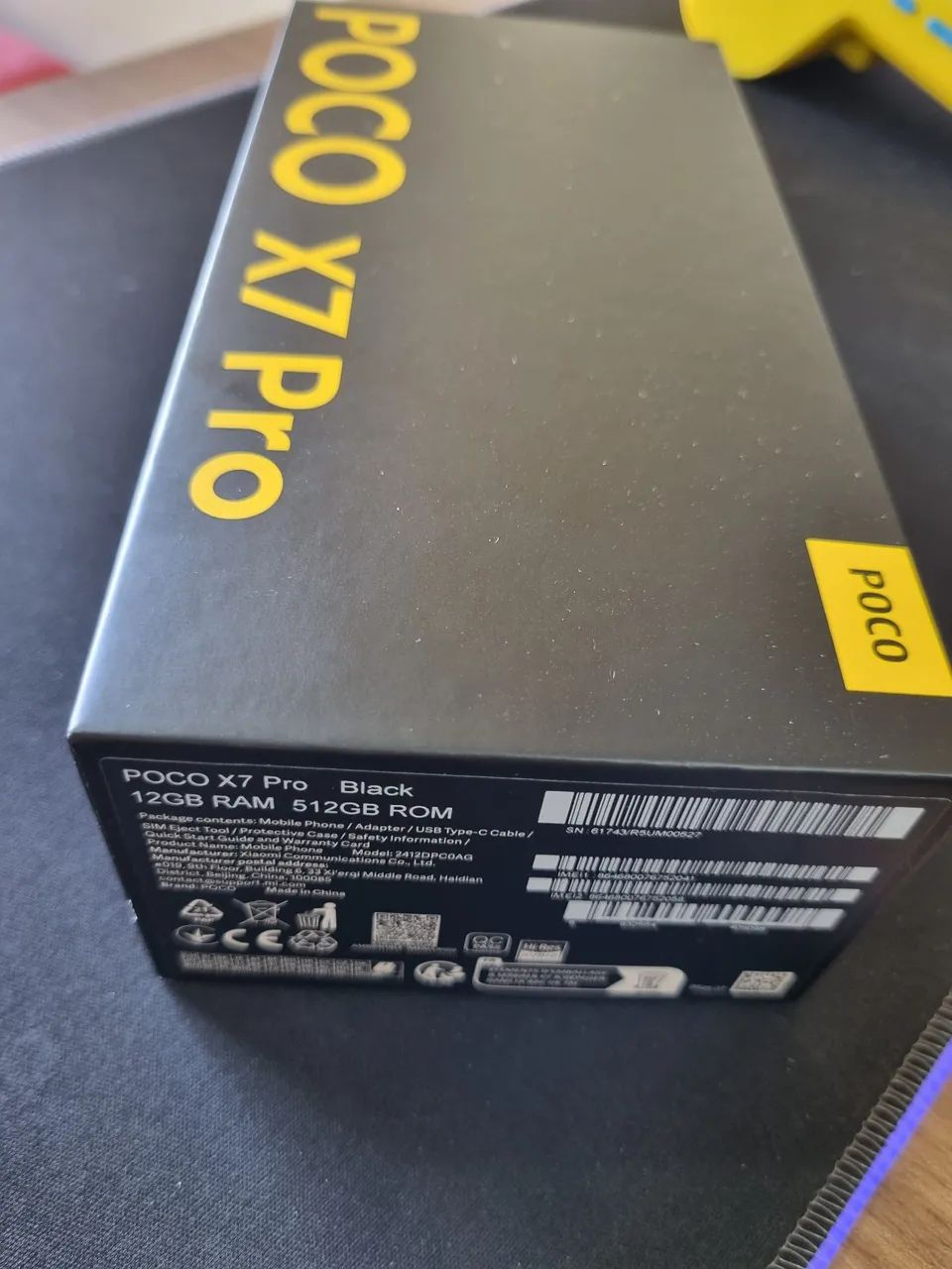 Poco X7 Pro  Preto 12/512 - Foto 2