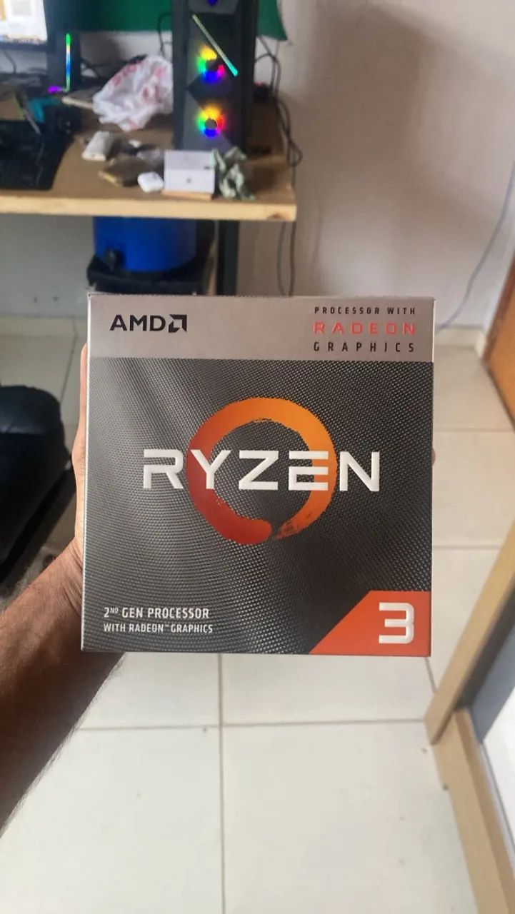 Ryzen 3 3200g 2 meses de uso 