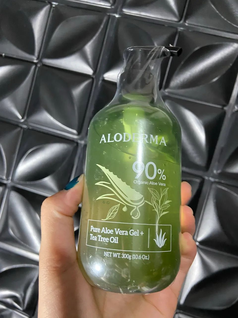 Gel De Aloe Vera Aloderma Organic Com Óleo De Melaleuca 300m - Foto 3