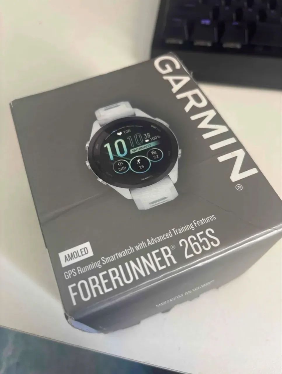 Garmin Forerunner 265S Branco - Excelente Estado - Foto 2
