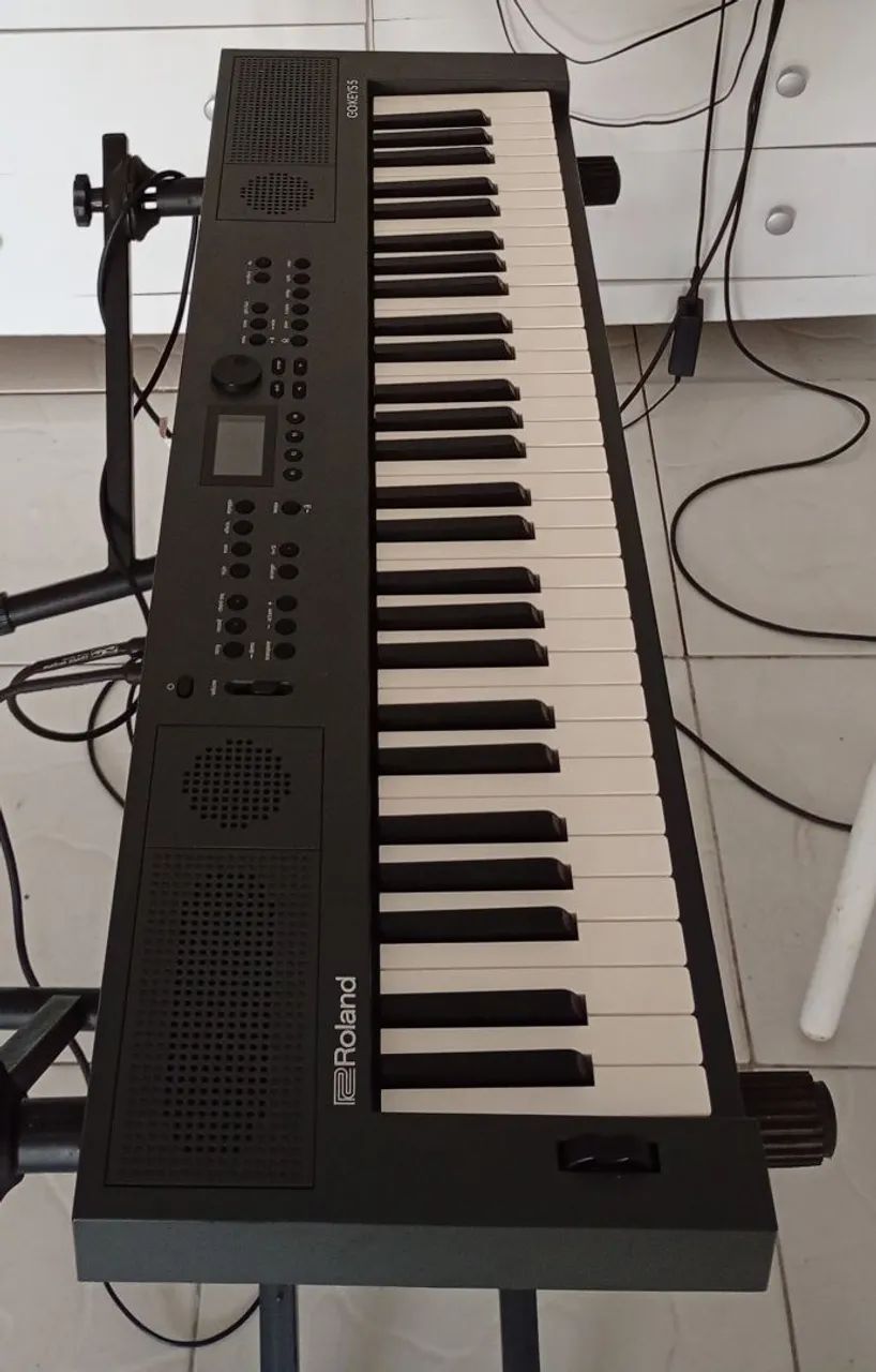 Teclado Roland keys 5 na Caixa BAIXEI O PREÇO OU TROCO POR PS5 Slim  - Foto 2