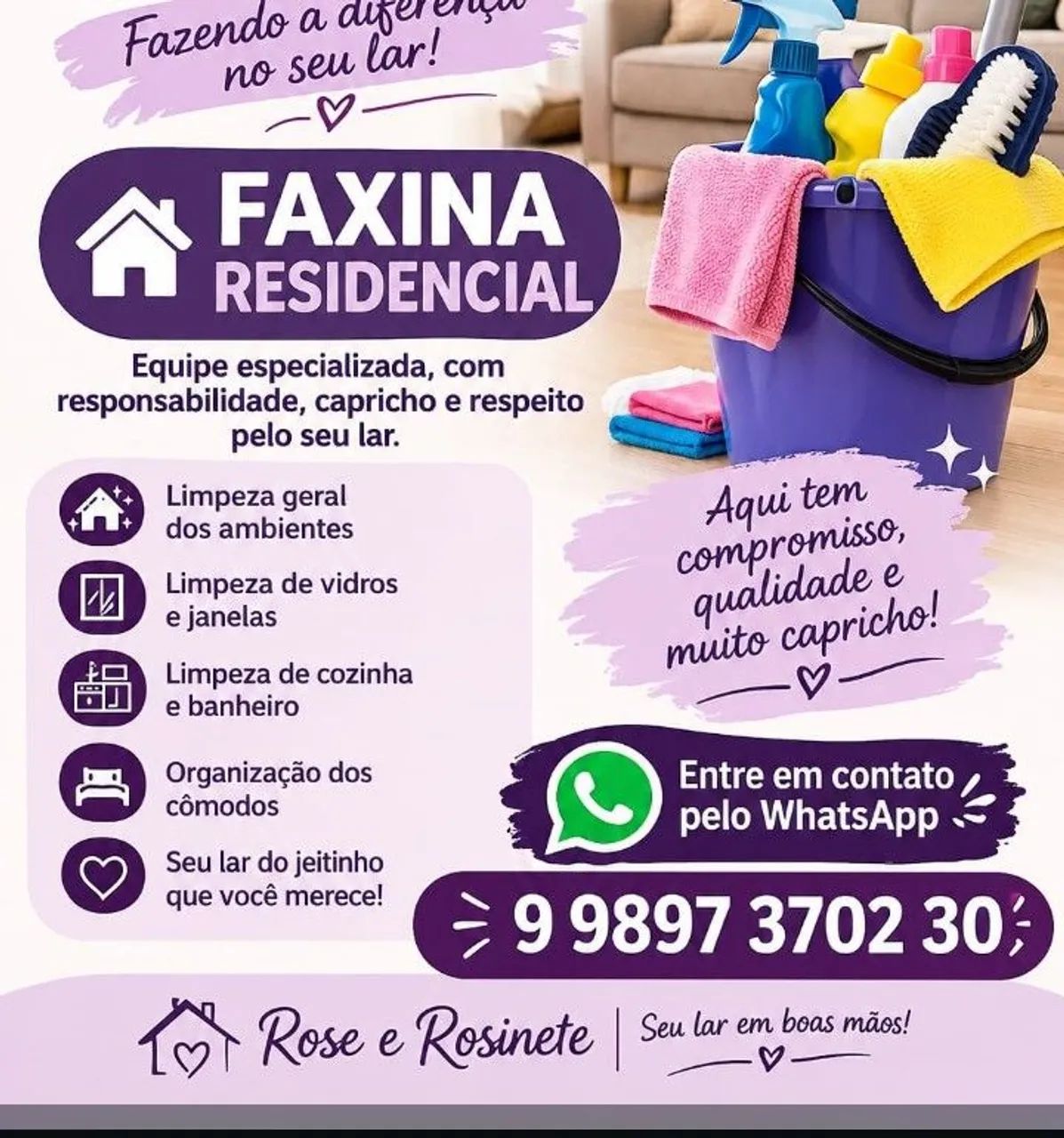 Serviços gerais ,faxinas ...