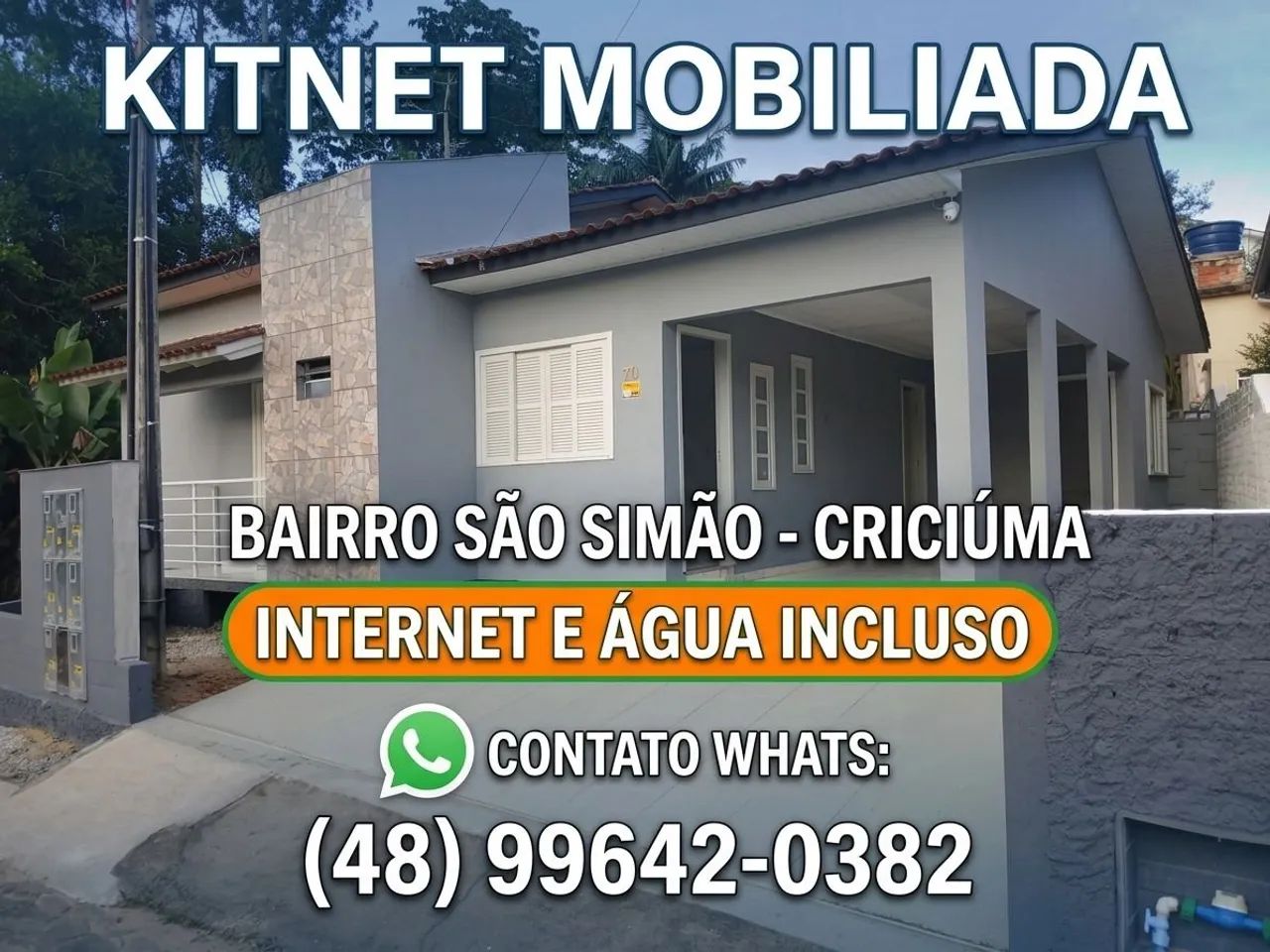 Kitnet Mobiliada em Criciúma 