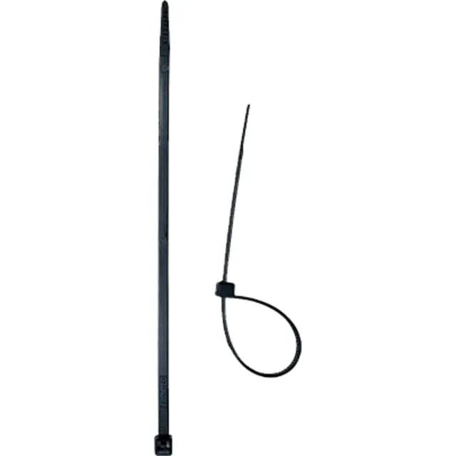 Abraçadeira Nylon 2,5x200mm 100 Unid Preta Brasfort *ENTREGA GRÁTIS*