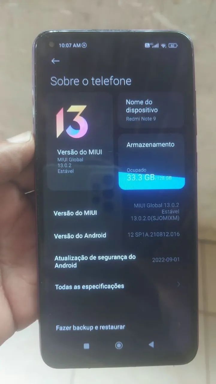 REDIMI NOTE 9 128GB - Foto 5