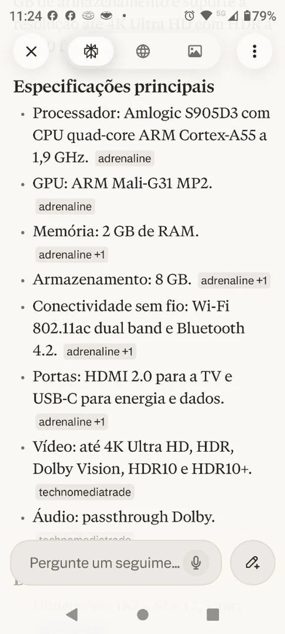 Chromecast Google tv 4k  - Foto 3