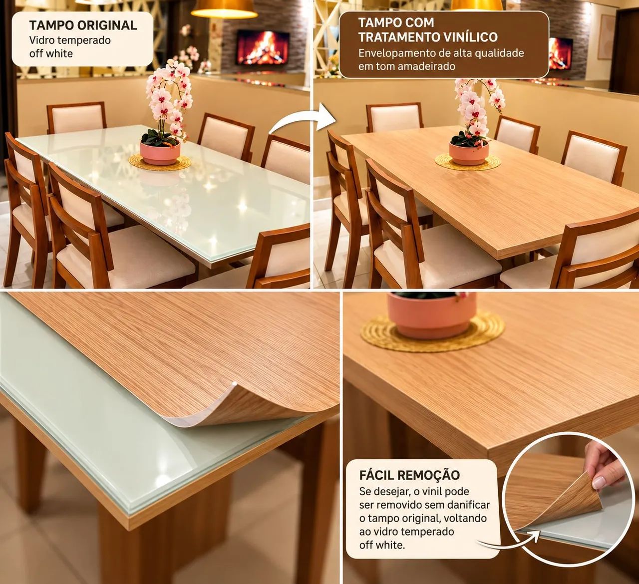 Mesa de jantar 6 lugares - Foto 2