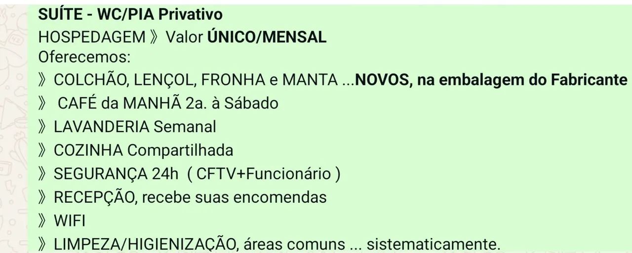 SANTANA/SUÍTE INDIVIDUAL - BEM VENTILADA - Foto 2