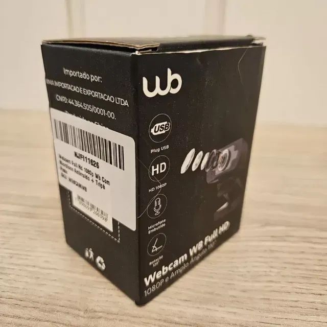 Webcam Full HD 1080P WB Amplo Ângulo 110° - Foto 2