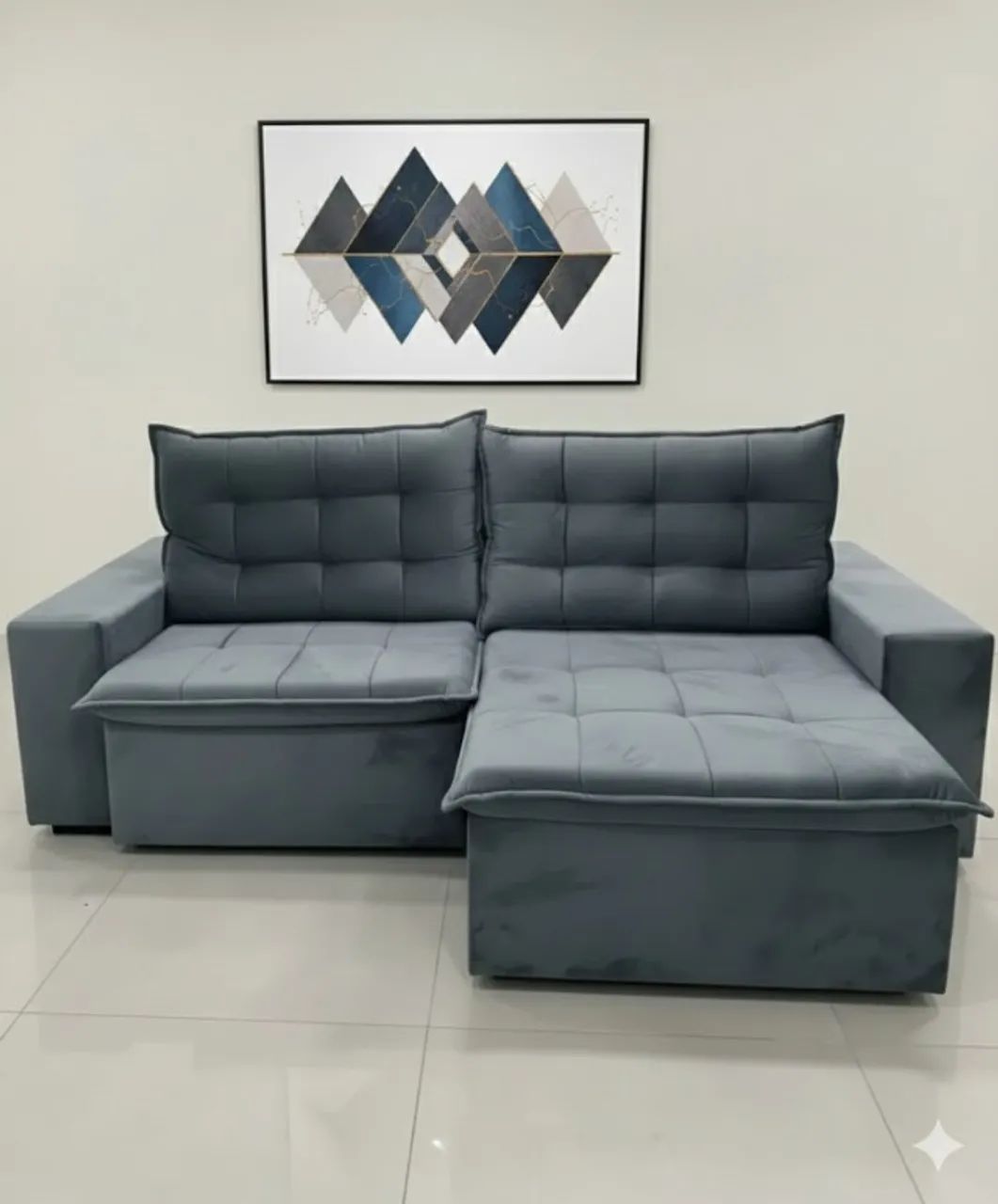 Sofa retratil e reclinavel com molas PRODUTO NOVO