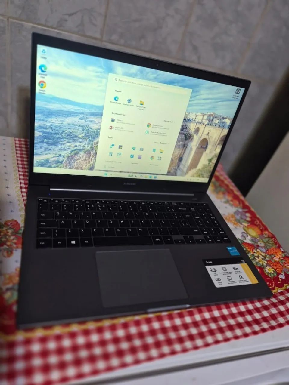Notebook Samsung Celeron Nova Geração Com NVMe SSD Ideal para trabalhos e estudos - Foto 5