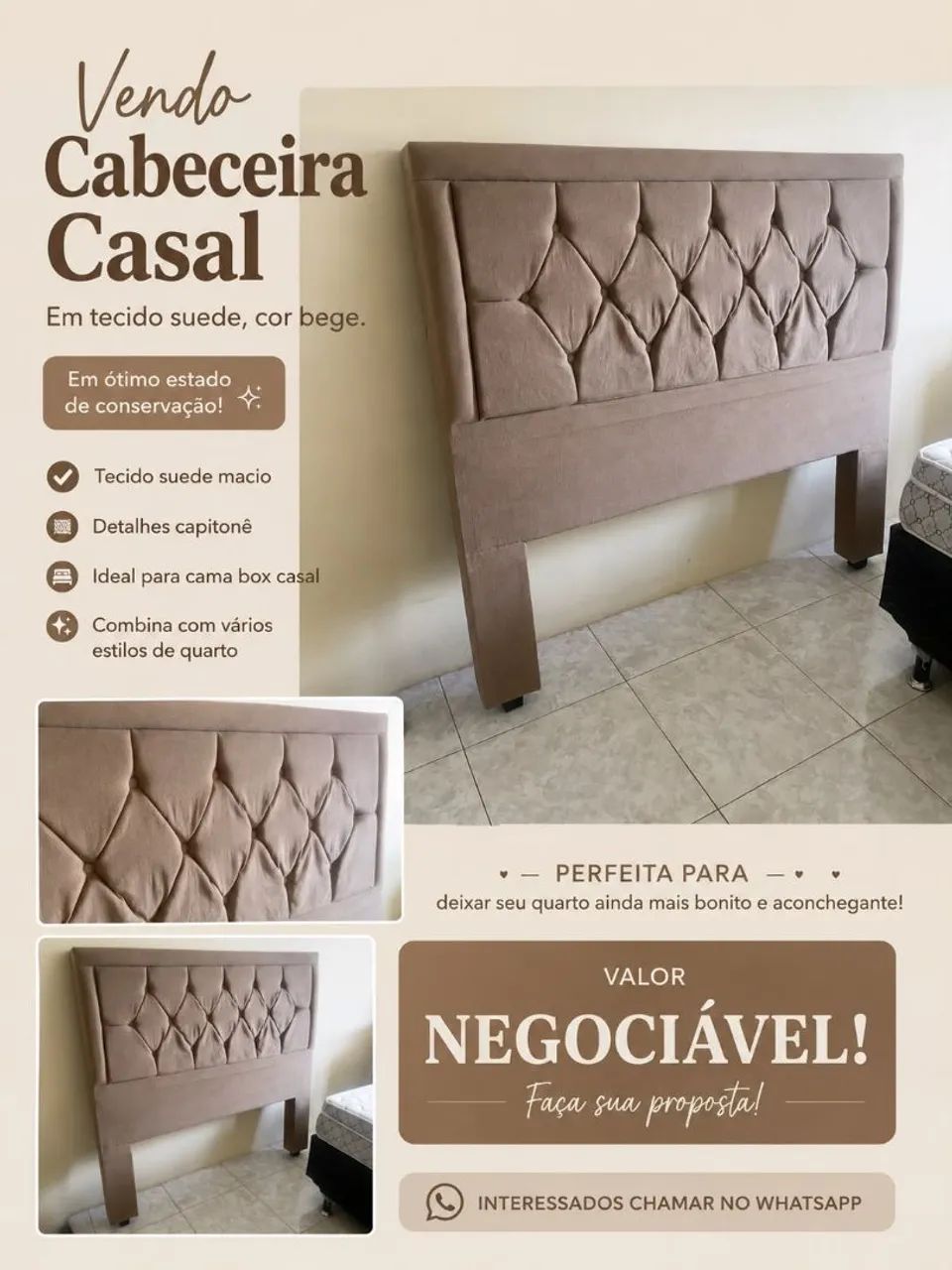 Cabeceira Cama Casal