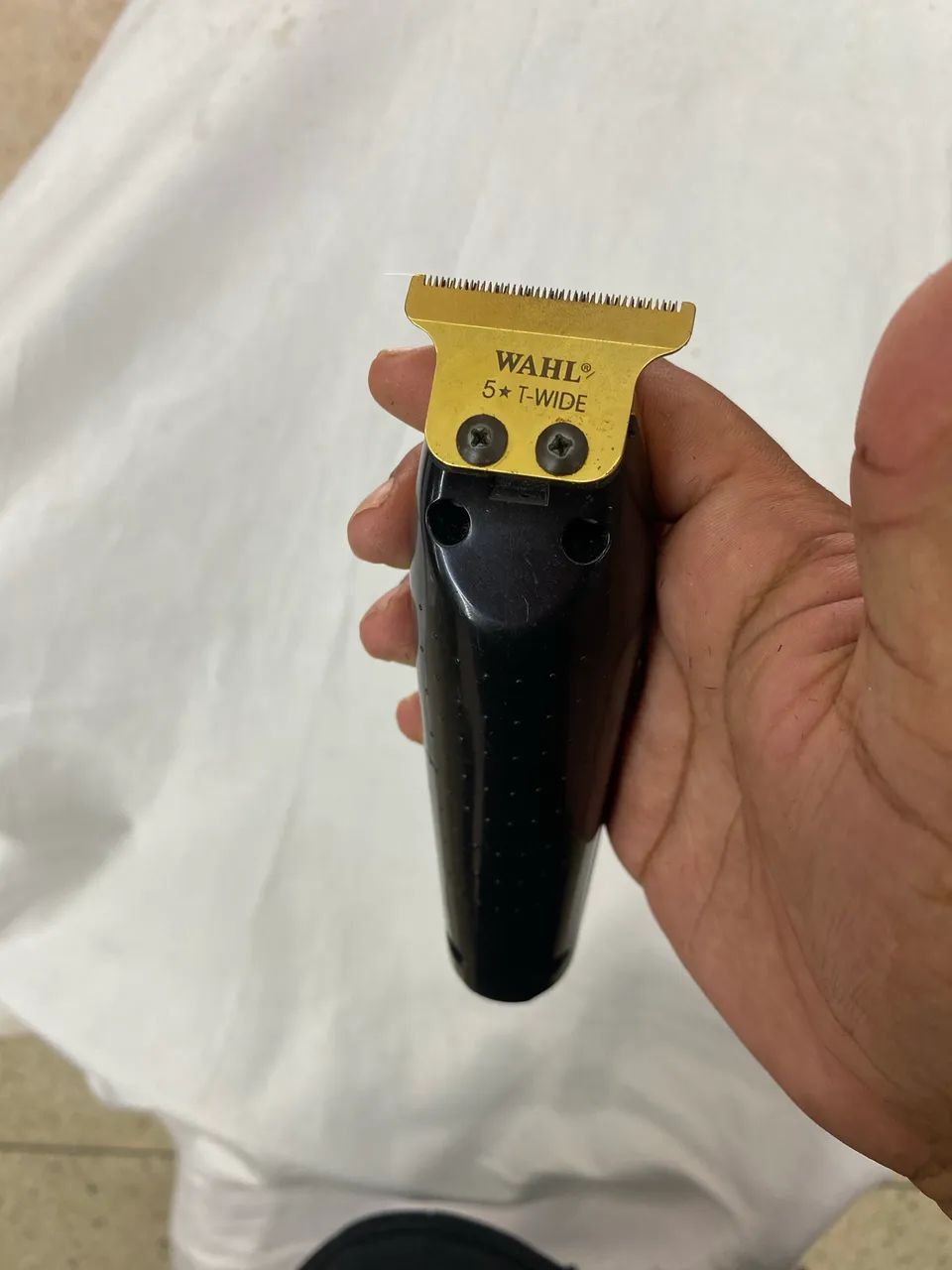 Maquina Detailer whall dourada 